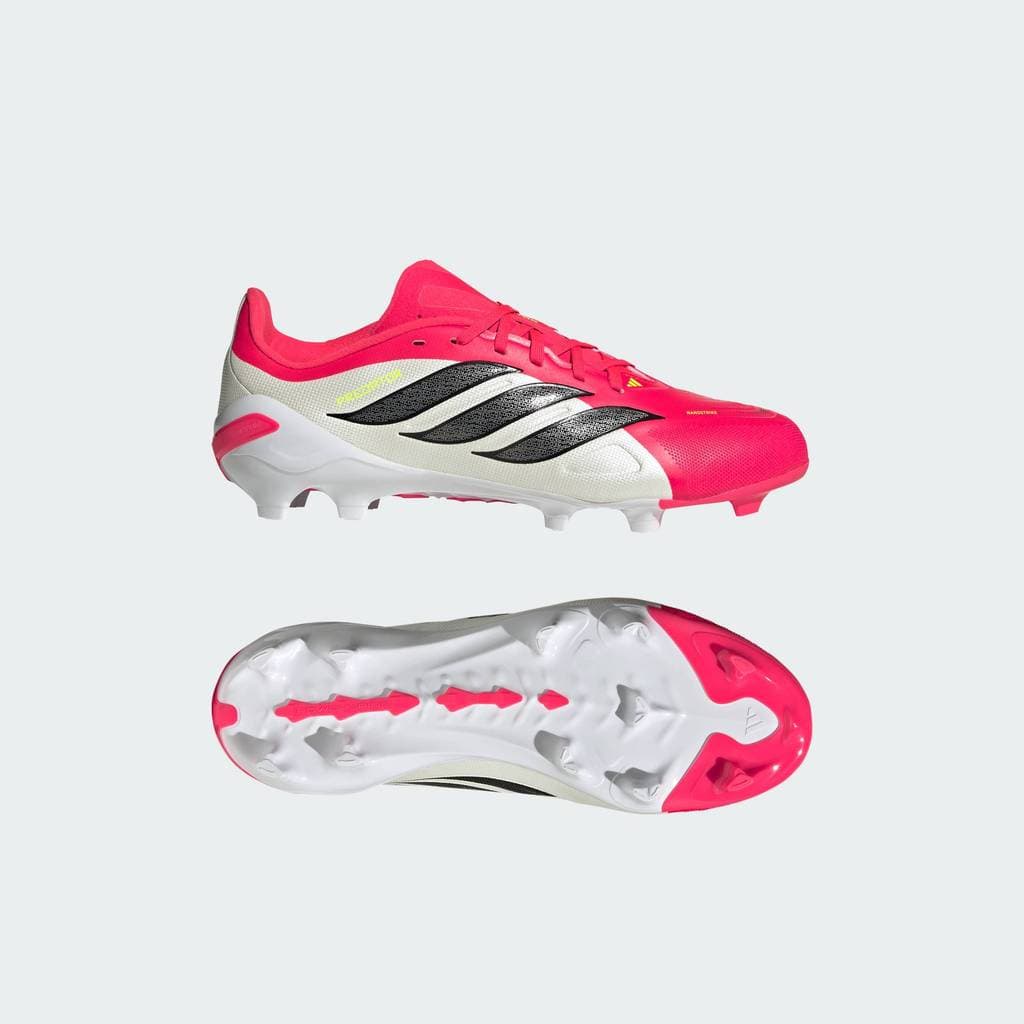 adidas ฟุตบอล รองเท้าฟุตบอล PREDATOR LEAGUE Firm Ground สำหรับเด็ก เด็ก สีแดง JR7888 รูปที่ 1