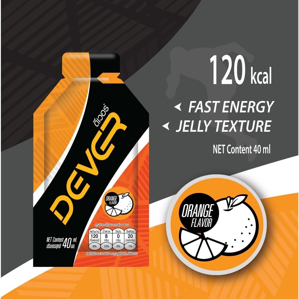 Dever / X-real / Bollox Energy Gel เจลเพิ่มพลังงาน รูปที่ 4