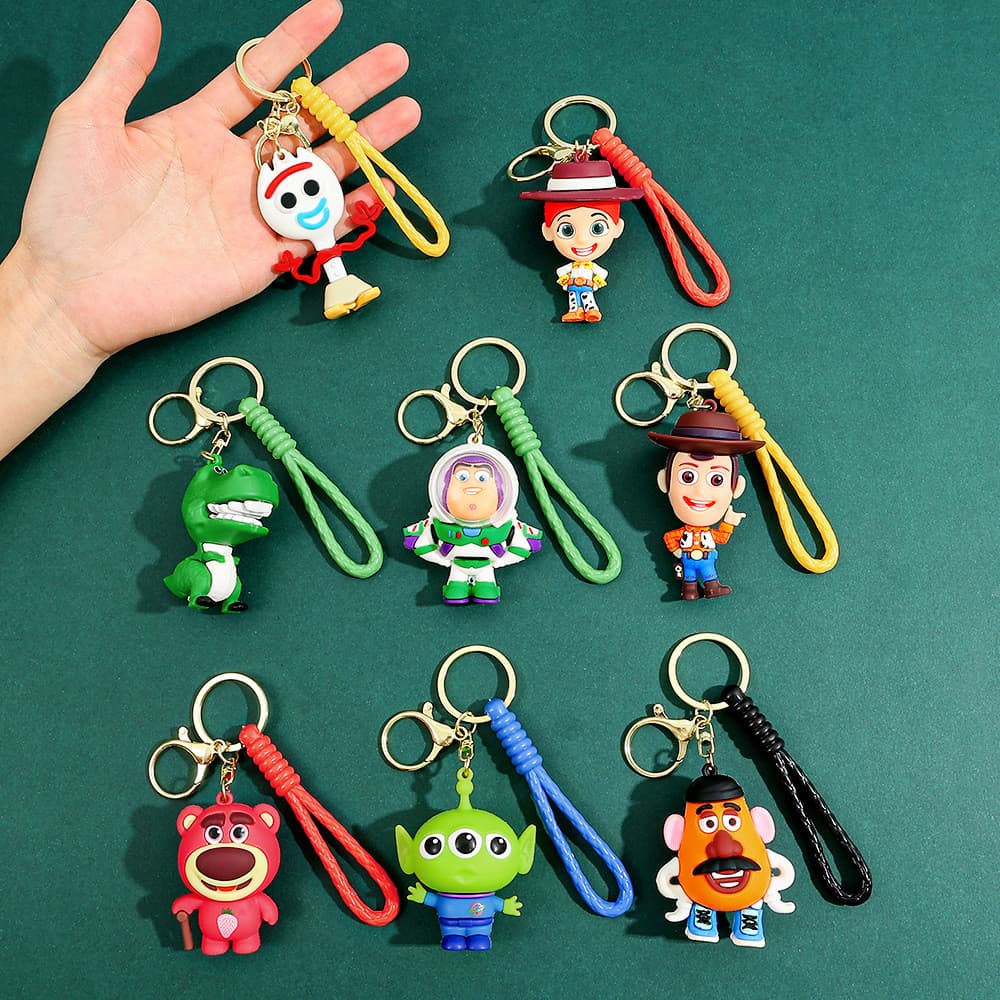 กุญแจ Toy Story ตัวละครคลาสสิก | PVC ของขวัญเด็ก ของสะสม กระเป๋า/กุญแจรถ​ รูปที่ 2