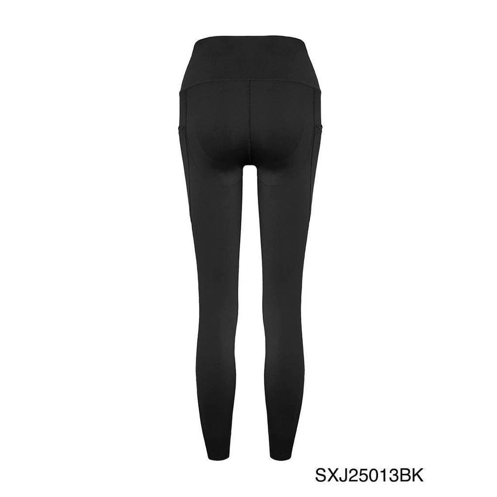 กางเกงเลกกิ้งออกกำลังกาย รหัส SXJ25013BK - สีดำ รูปที่ 2