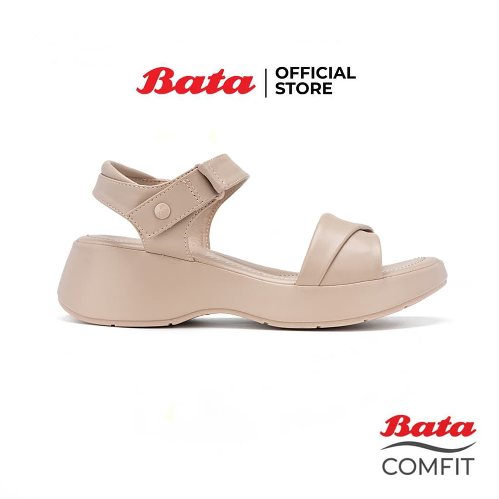 Bata บาจา รองเท้าเพื่อสุขภาพแบบรัดส้น สูง 1.5 นิ้ว สำหรับผู้หญิง รุ่น G-CINDEREL สีดำ 6016247 สีเบจ 6018247 รูปที่ 2