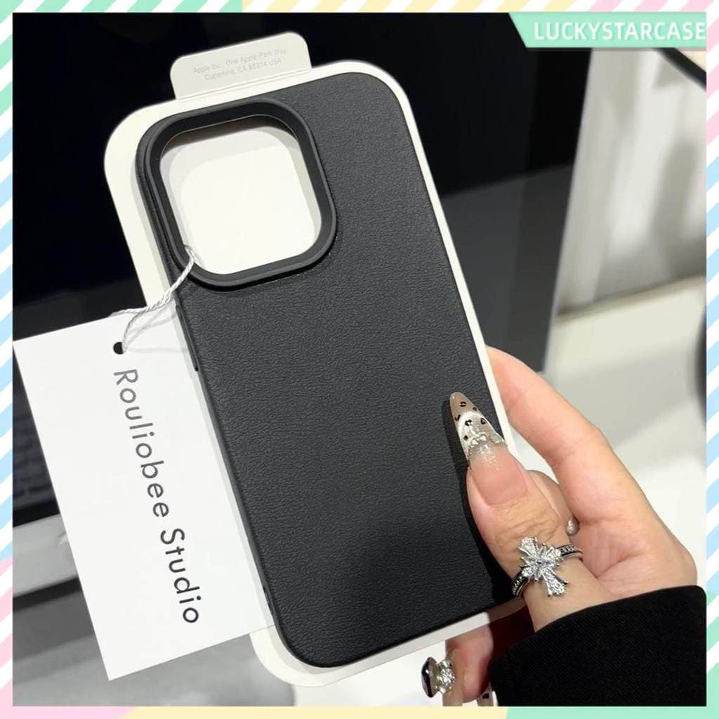 เคสโทรศัพท์ For iPhone 17 11 13 12 14 15 16 Pro Max 7 8 Plus XR X มาการอง เรียบง่าย สีทึบ ซิลิโคนอ่อนนุ่ม เคสกันกระแทก รูปที่ 8