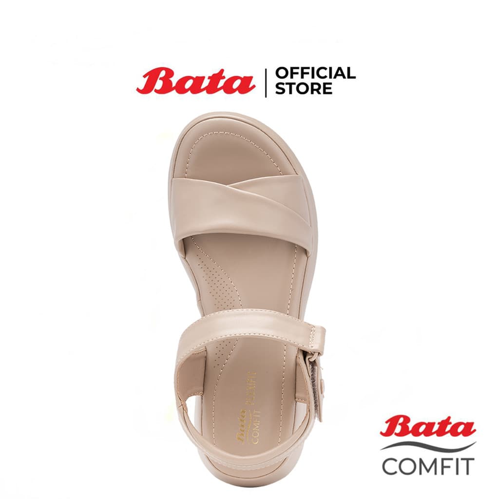 Bata บาจา รองเท้าเพื่อสุขภาพแบบรัดส้น สูง 1.5 นิ้ว สำหรับผู้หญิง รุ่น G-CINDEREL สีดำ 6016247 สีเบจ 6018247 รูปที่ 4