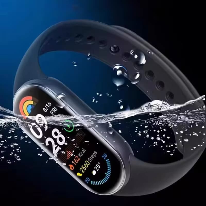 ฟิล์มไฮโดรเจลสําหรับ Xiaomi Smart Band 10 ฟิล์มกันรอยหน้าจอสําหรับ Xiaomi Band10 Clear Cover Films รูปที่ 8