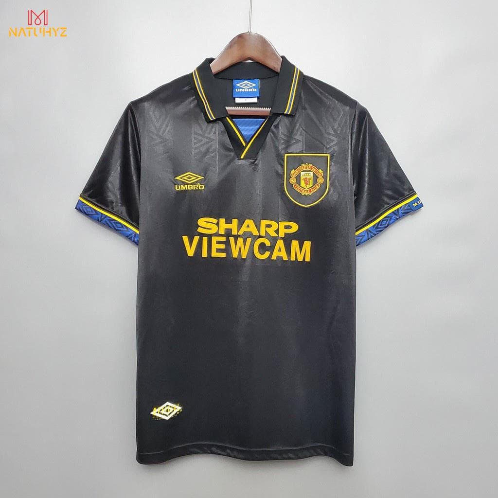 92-94 M Away เสื้อฟุตบอลย้อนยุค Focus รูปที่ 3