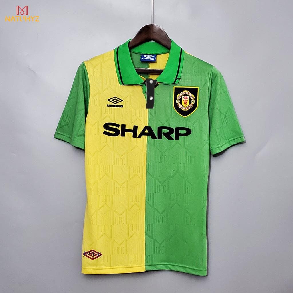 92-94 M Away เสื้อฟุตบอลย้อนยุค Focus รูปที่ 1