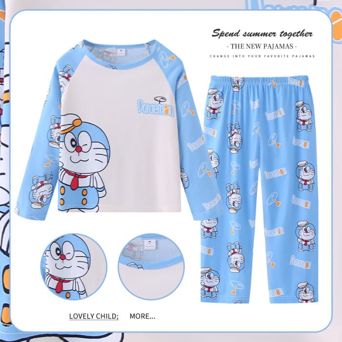 Flash Sale เสื้อผ้าเด็ก KT Cat Teen แขนยาวรอบคอสวมใส่ชุดนอนเด็กชายหรือเด็กหญิงหวานสําหรับ 5 - 6 ปี รูปที่ 7
