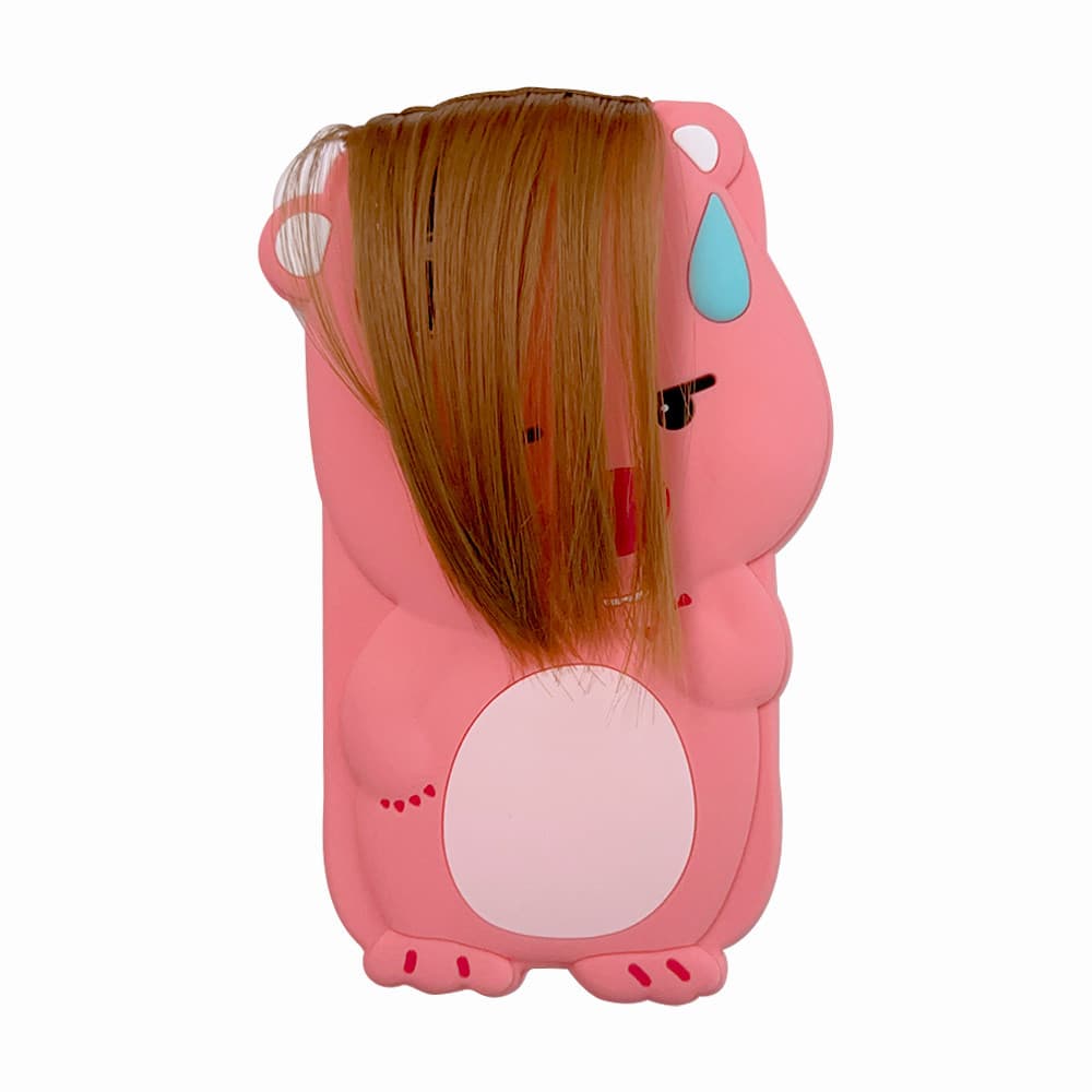 ตลก 3D การ์ตูนถักผม Loopy ซิลิคอนอ่อนเคสโทรศัพท์สําหรับ IPhone 11 16 15 14 Pro Max 12 13 Promax กรอบหนากันกระแทกโทรศัพท์ปกหลัง รูปที่ 9