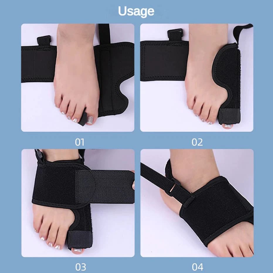 Toe Corrector Orthotics Bone Thumb Adjuster ค้อน Protector Soft Pedicure ถุงเท้า Bunion Straightener เครื่องมือดูแลเท้า รูปที่ 7