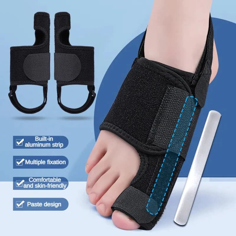 Toe Corrector Orthotics Bone Thumb Adjuster ค้อน Protector Soft Pedicure ถุงเท้า Bunion Straightener เครื่องมือดูแลเท้า รูปที่ 2