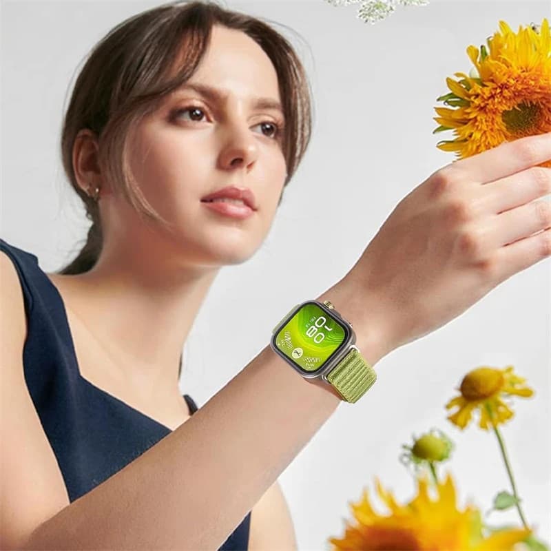 สำหรับ Huawei Watch Fit5/Fit 5Pro สายแทนสายกีฬาไนล่อนระบายอากาศ + กรณีป้องกันอ่อน สำหรับ Huawei Fit 5/5Pro รูปที่ 7