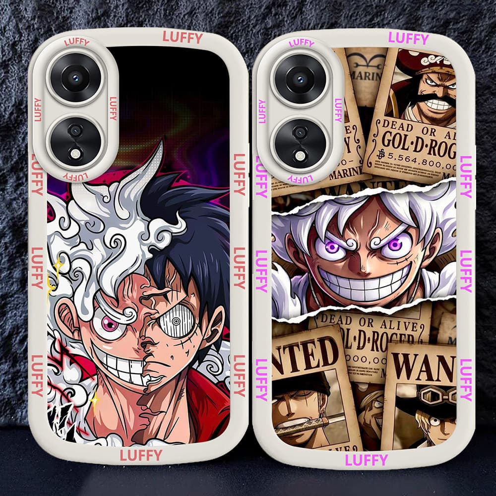 อ่อนนุ่มเคสโทรศัพท์หรับ OPPO A18 A38 A17 A78 A58 5G M5 One Piece รูปที่ 2