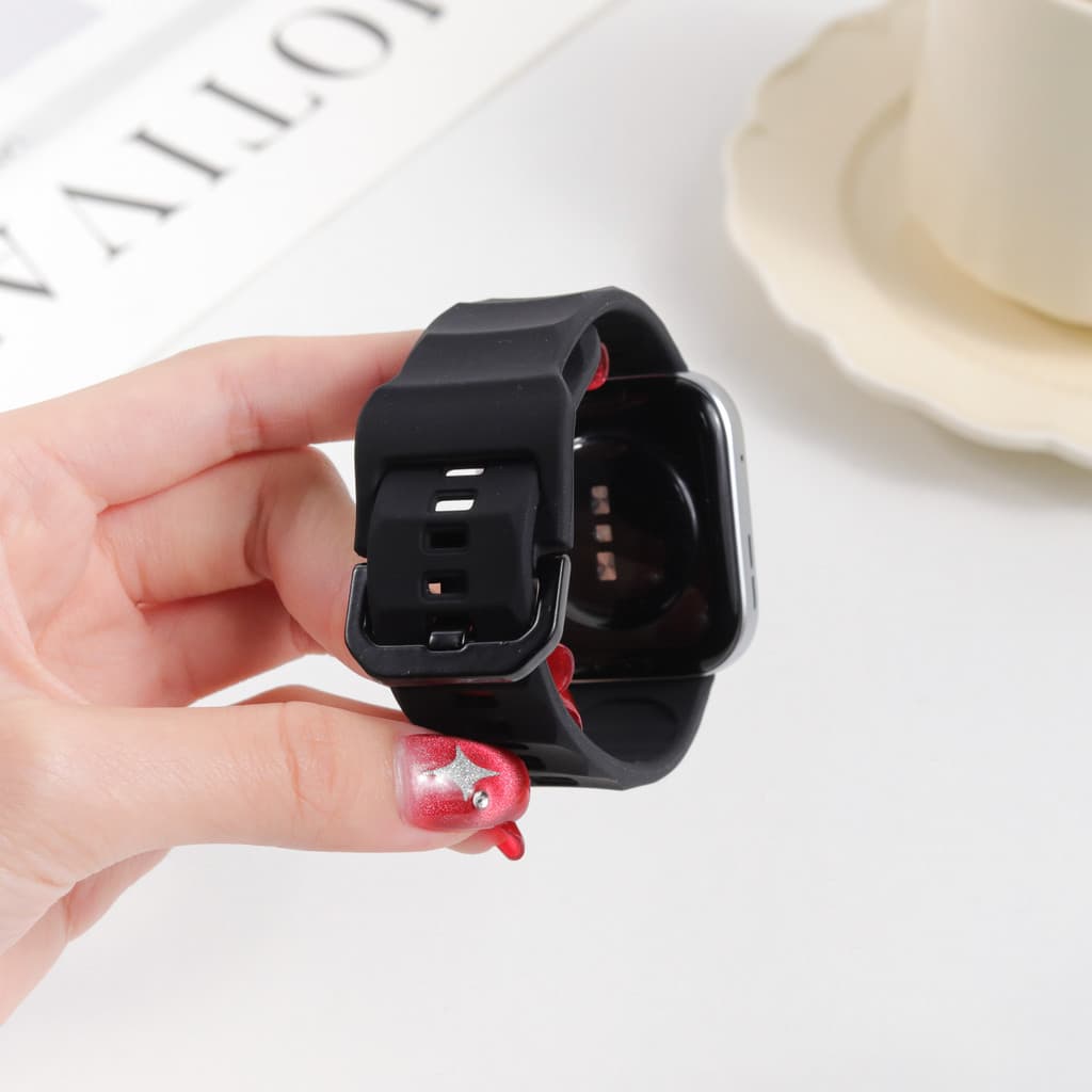 สายรัดกีฬาซิลิโคน for Huawei Watch Fit 5 4 3 / 5 4 Pro Sอุปกรณ์เสริมยาง oft เข็มข้อมือ for Huawei Fit 5 4 3 รูปที่ 5