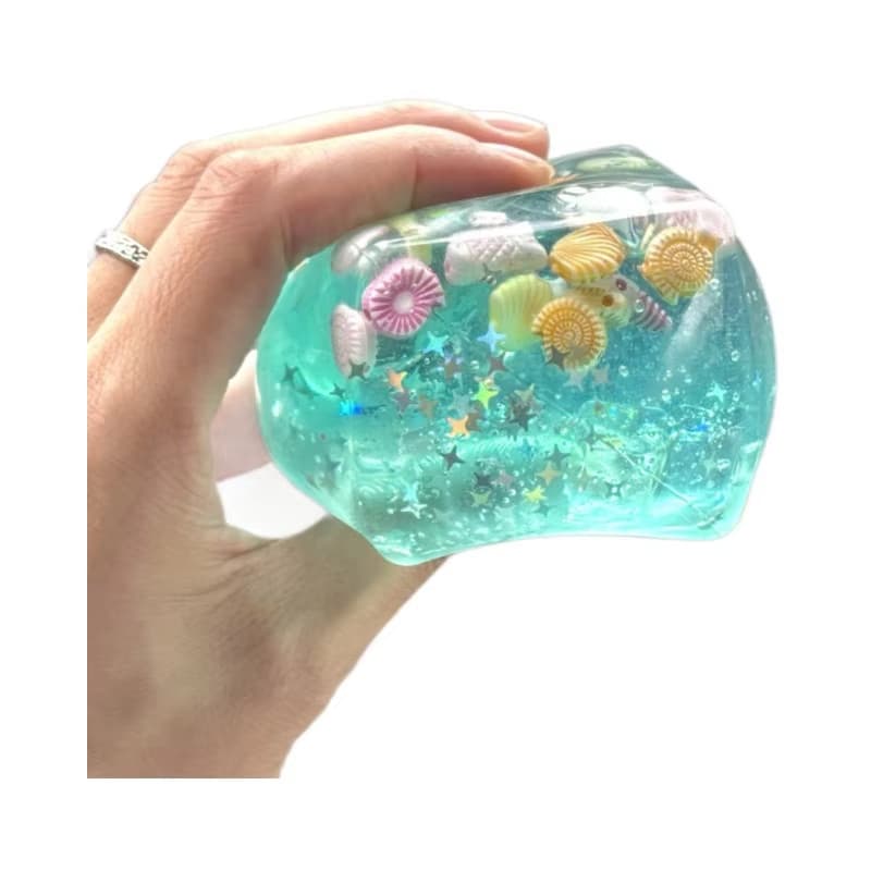 NeeDoh ตลก Slime Octopus ตุ๊กตาบีบของเล่นที่มีสีสันน่ารัก Soft Squish Sensory Cube สํานักงานผ่อนคลายความเครียดบรรเทาของเล่นวันหยุดของขวัญ รูปที่ 8
