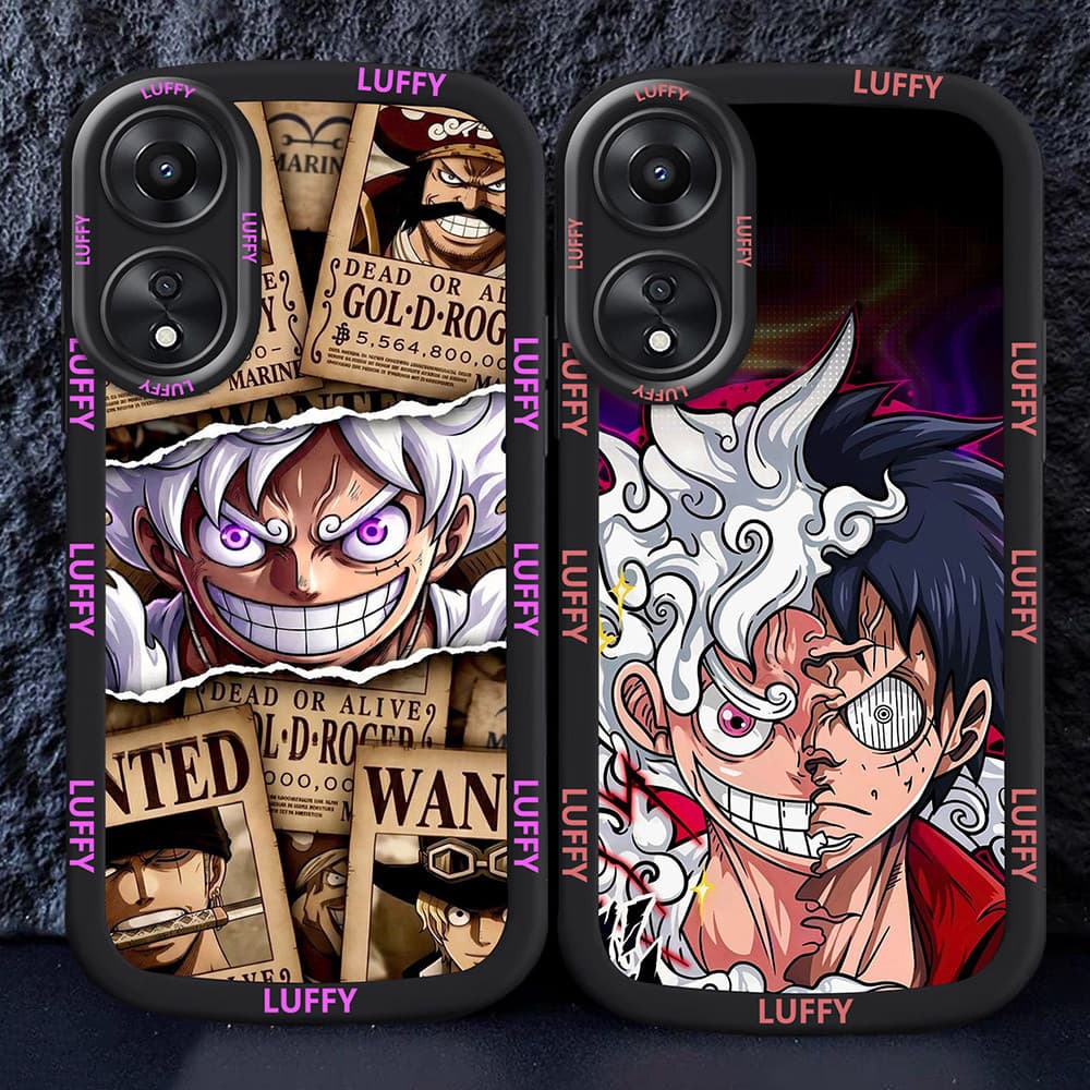 อ่อนนุ่มเคสโทรศัพท์หรับ OPPO A18 A38 A17 A78 A58 5G M5 One Piece รูปที่ 1