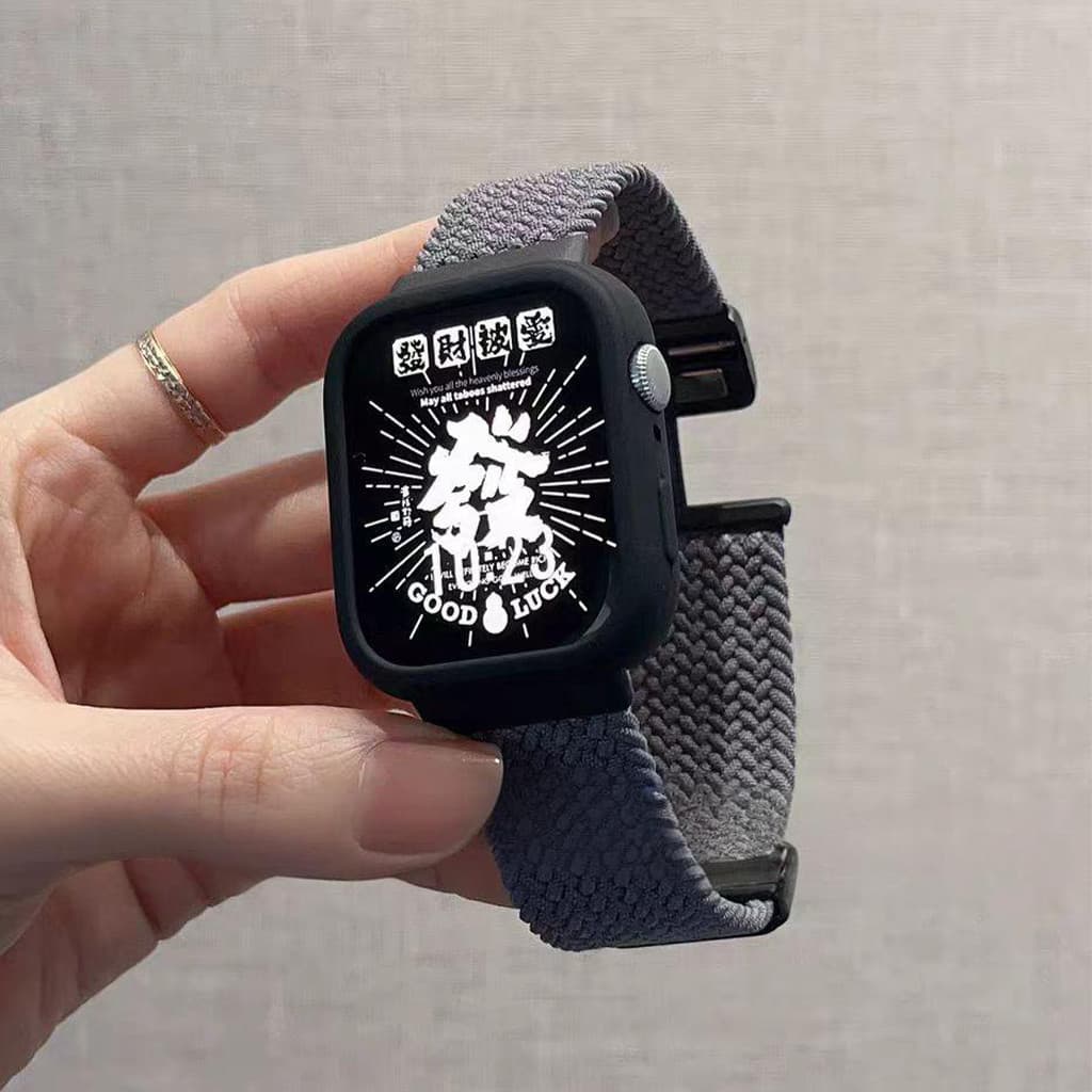 สายไนล่อนถัก for Smart Watch Huawei Watch Fit 5 5 Pro 4 4 Pro 3 หัวข้อมือแม่เหล็กปรับได้กีฬา สายรัดข้อมือสายรัดข้อมือ รูปที่ 8