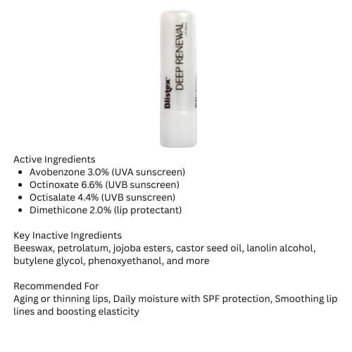 Blistex Lip Balm – Medex / Deep Renewal / Lip Vibrance / Relief Cream / Sensitive / Mint Melon | ริมฝีปากแตก | ให้ความชุ่มชื้น | เอสพีเอฟ | ทินท์ รูปที่ 5