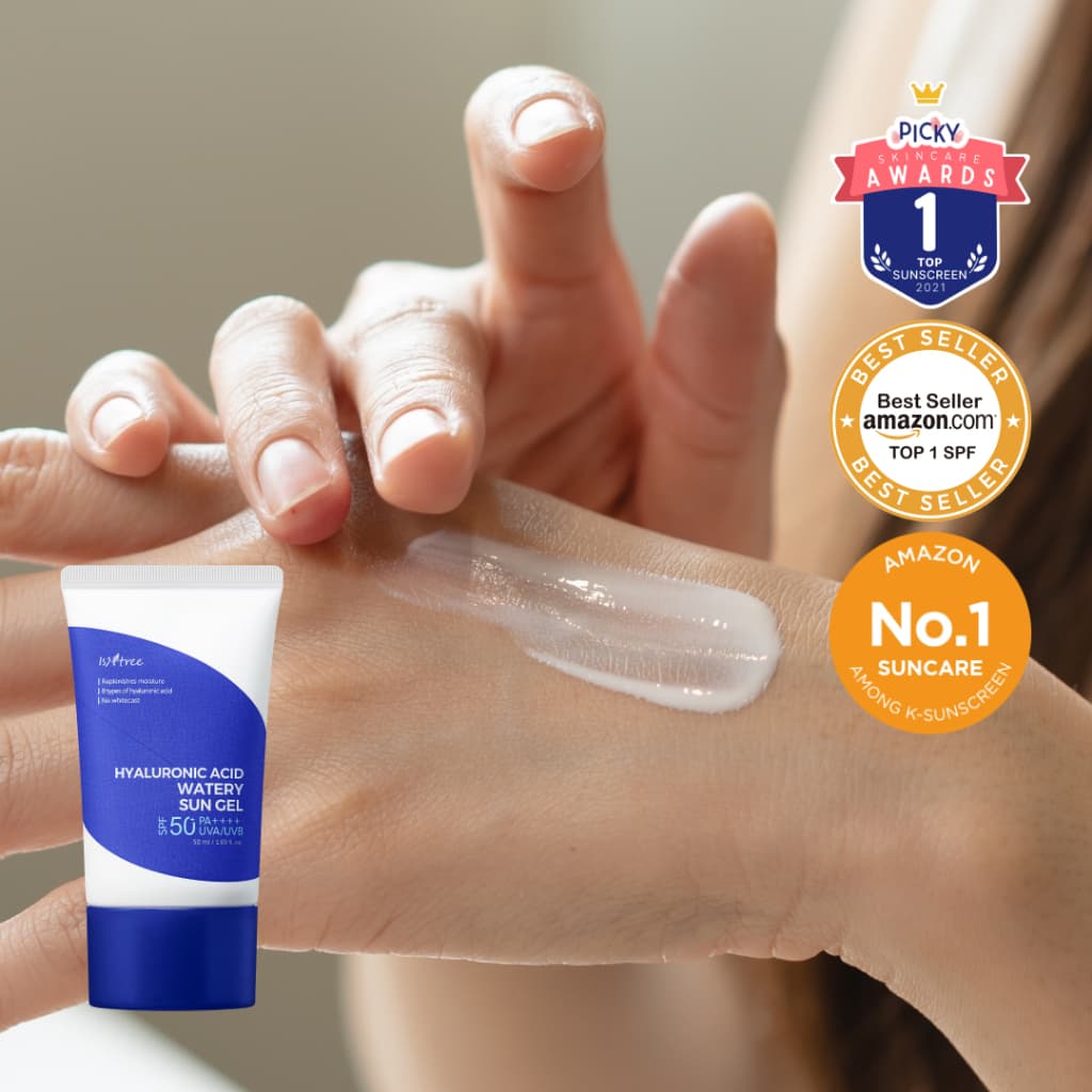 Isntree Hyaluronic Acid Watery Sun Gel 50ml รูปที่ 2