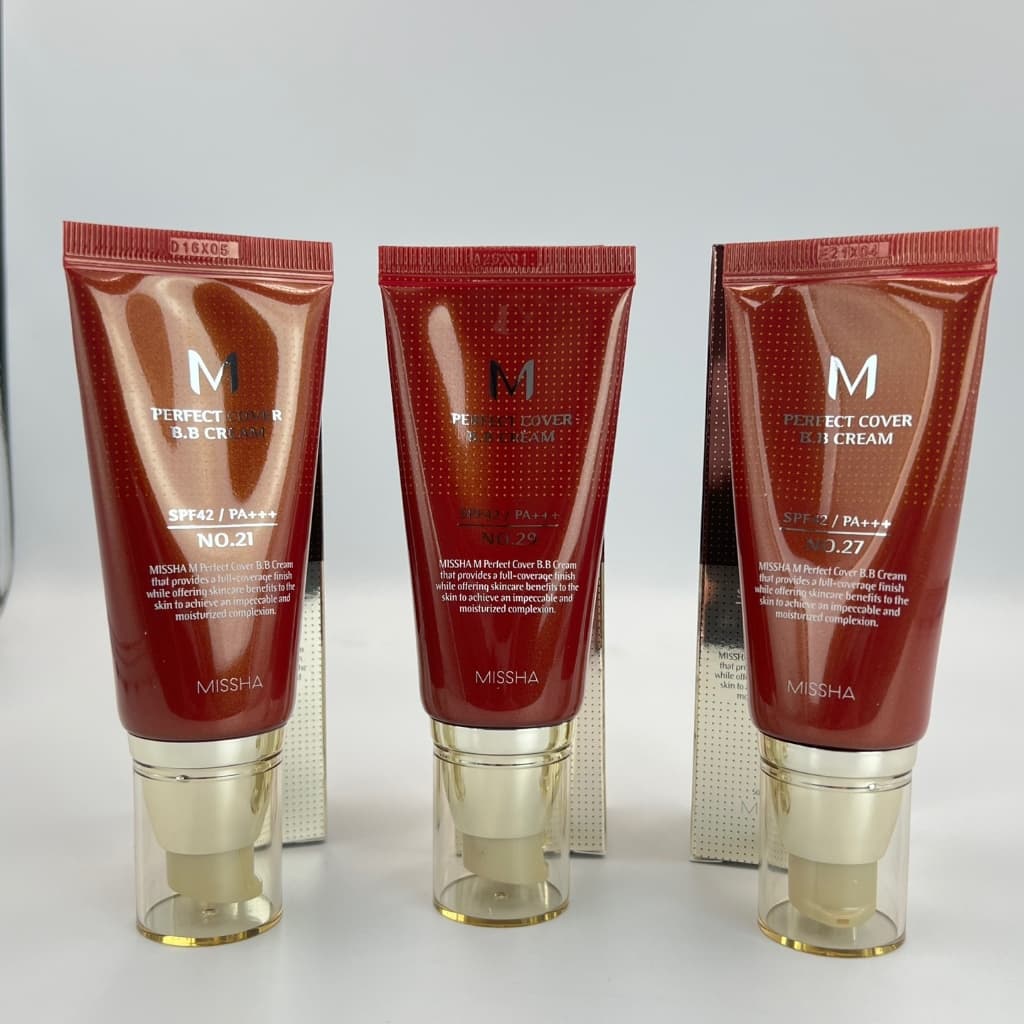 M Perfect Cover BB Cream SPF 42 PA+++ 50ml รูปที่ 5