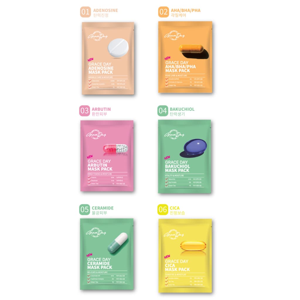 Daily Mask Sheet 1 ชิ้น Hydrating Soothing K-Beauty Skin Care รูปที่ 3