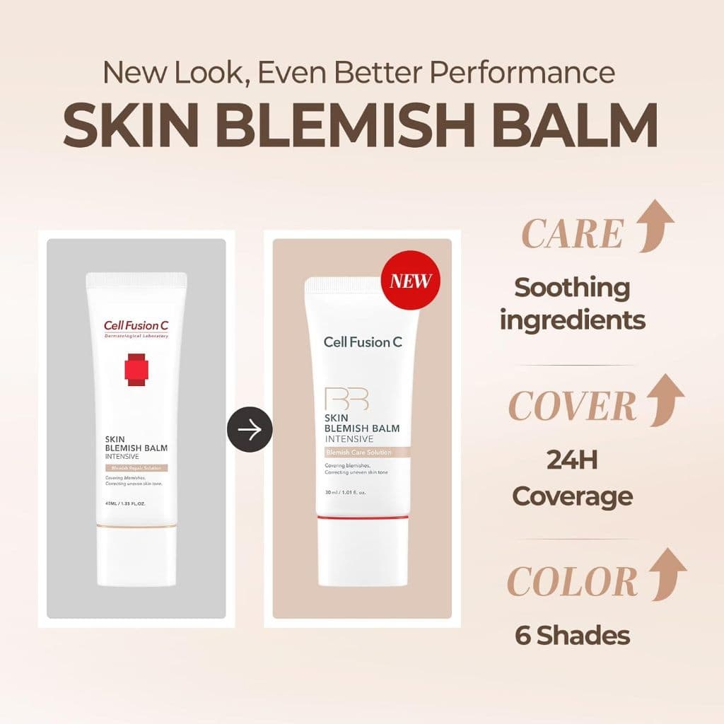 Skin Blemish Balm Intensive BB Cream 30ml 6Colors - Tinted Moisturizer BB Cream รูปที่ 9