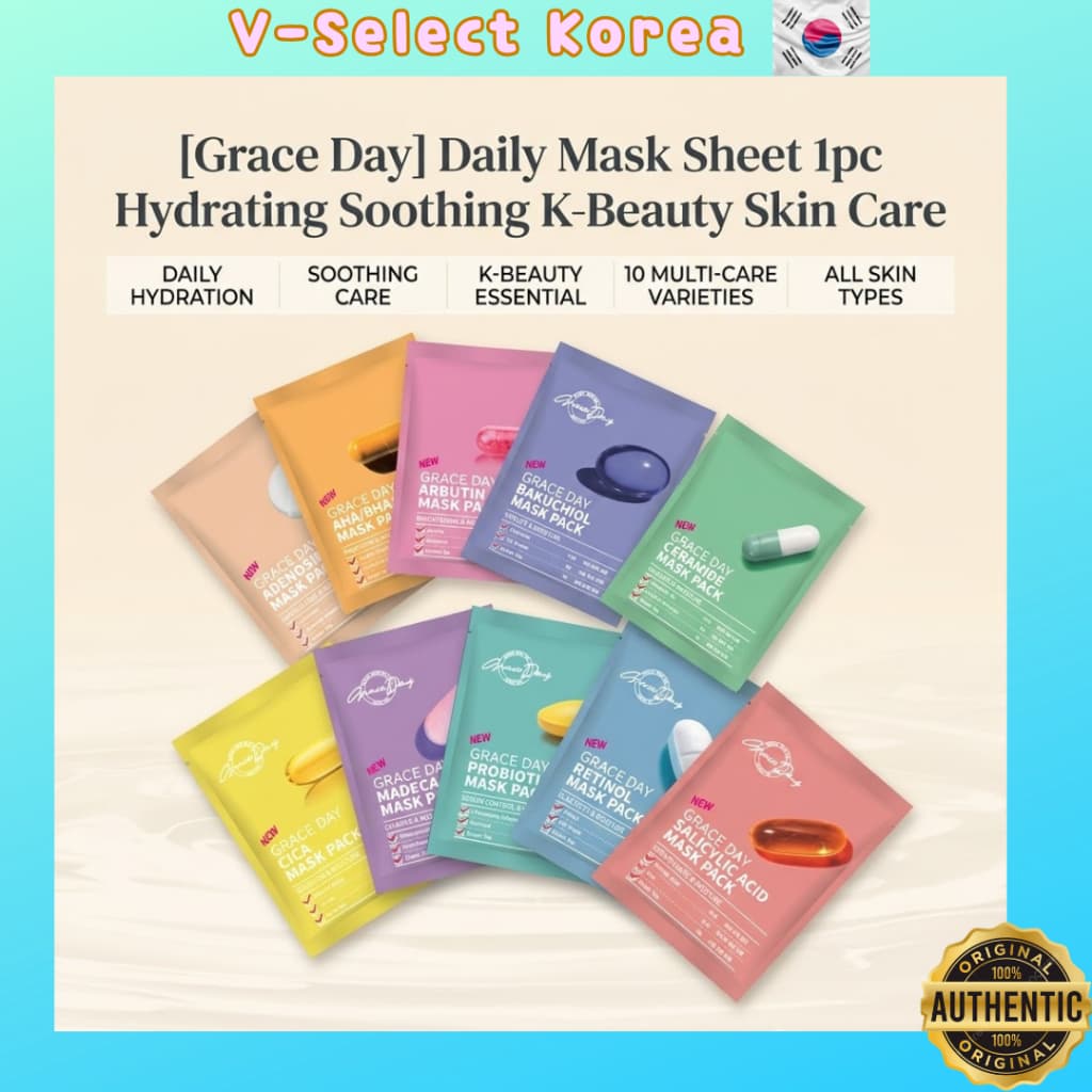 Daily Mask Sheet 1 ชิ้น Hydrating Soothing K-Beauty Skin Care รูปที่ 1