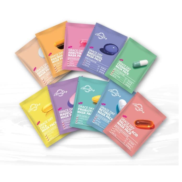 Daily Mask Sheet 1 ชิ้น Hydrating Soothing K-Beauty Skin Care รูปที่ 5