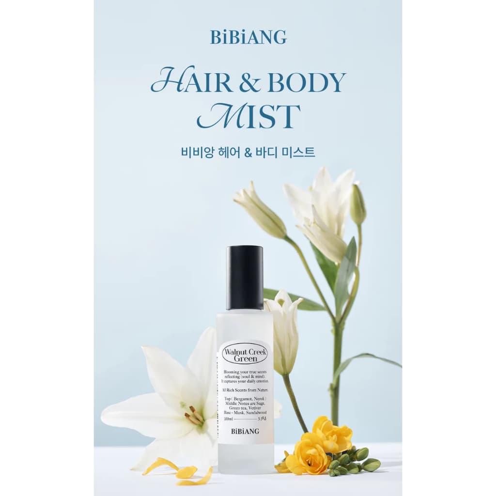 BiBiANG Hair & Body Perfume Mist 100ml | สเปรย์น้ำหอมผมและผิว | Perfumed Body Mist | กลิ่นบางเบา | กลิ่นติดทนนาน รูปที่ 2