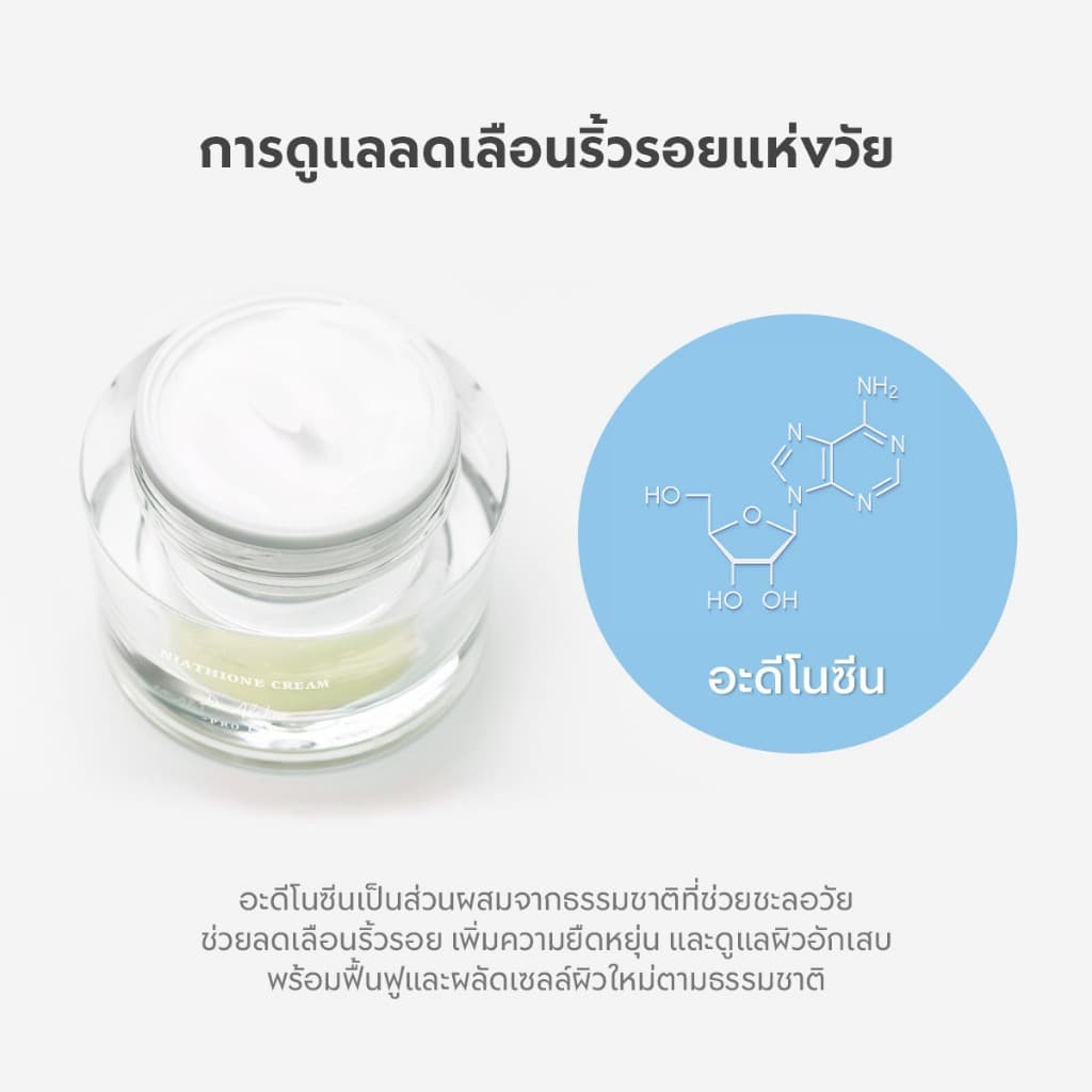 Dr.Althea Niathieone Cream 30ml | อินเทนซีฟ เรเดียนซ์ | Perfect Moisturizer สีผิวคล้ําไม่สม่ําเสมอ | แก้ไขเมลานินอย่างล้ําลึก รูปที่ 8