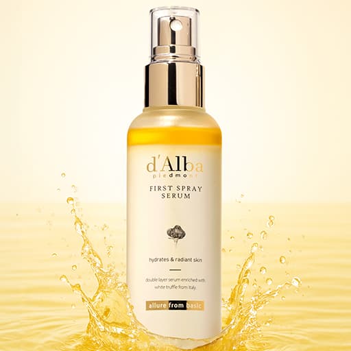 d'Alba Morning Glowing Skincare Set (First Spray Serum 100ml, Vita Toning Serum Toner) รูปที่ 3