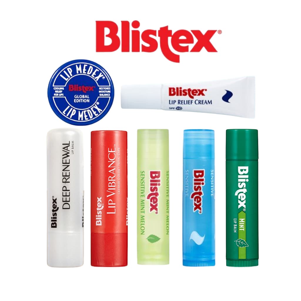 Blistex Lip Balm – Medex / Deep Renewal / Lip Vibrance / Relief Cream / Sensitive / Mint Melon | ริมฝีปากแตก | ให้ความชุ่มชื้น | เอสพีเอฟ | ทินท์ รูปที่ 1