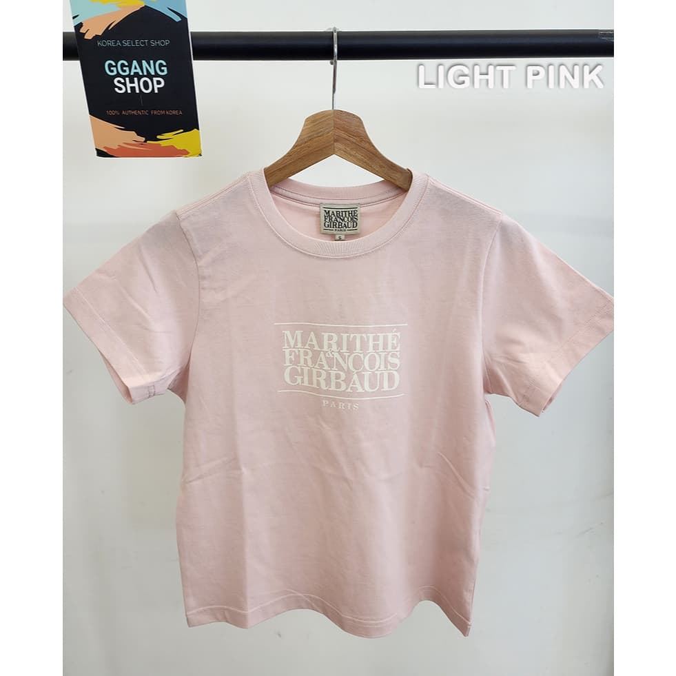 MARITHE FRANCOIS GIRBAUD 2026 NEW COLORS is W CLASSIC LOGO short sleeve T SHIRT for women ALL COLORS ggf007 รูปที่ 6