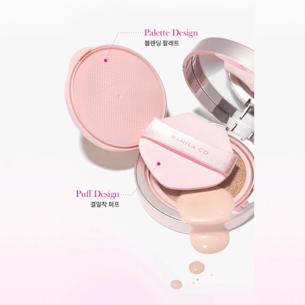 BANILA CO Essence Skin Pink Cushion SPF50+ PA+++ 12g รูปที่ 6
