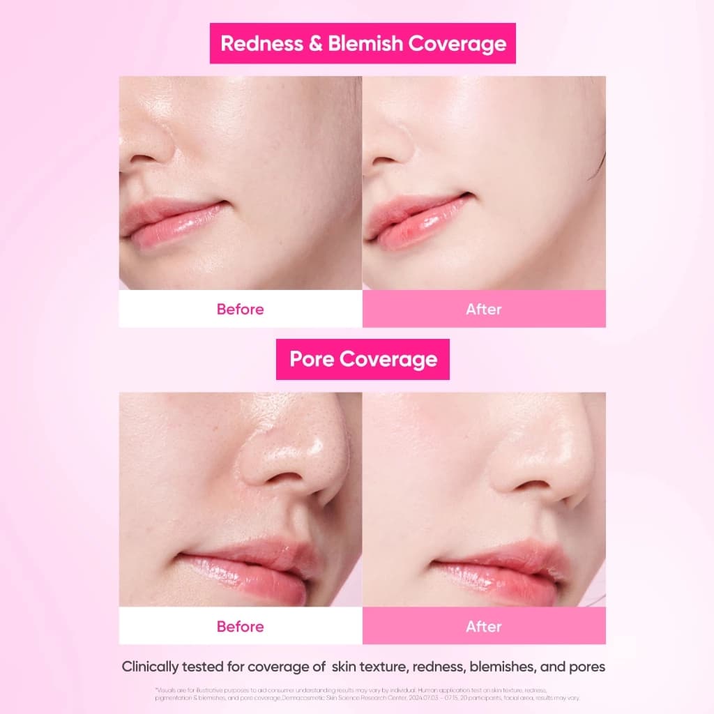 Essence Skin Pink Cushion SPF50+ PA+++ 12g รูปที่ 6