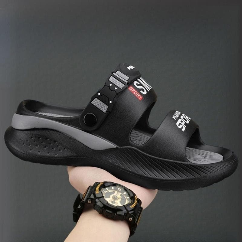 FOYA SHOES รองเท้ากีฬากลางแจ้งนุ่มสบายลื่นและสวมใส่ Unisex แฟชั่นสองสีออกแบบวัสดุ EVA สูง 4 ซม 025 รูปที่ 4