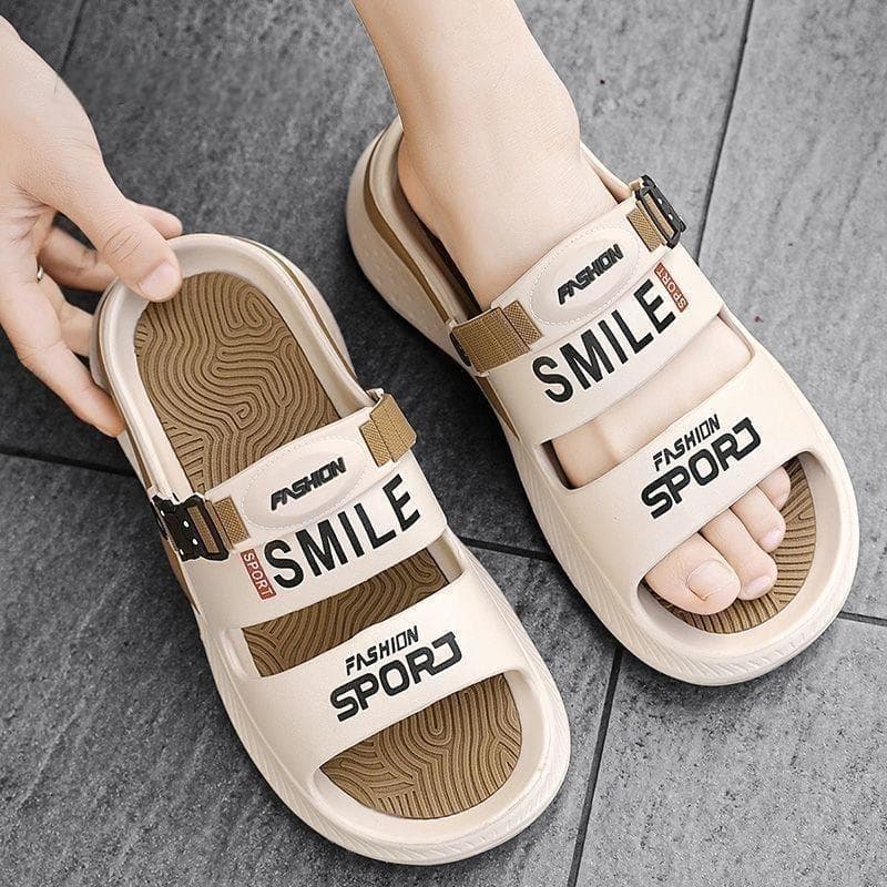 FOYA SHOES รองเท้ากีฬากลางแจ้งนุ่มสบายลื่นและสวมใส่ Unisex แฟชั่นสองสีออกแบบวัสดุ EVA สูง 4 ซม 025 รูปที่ 9