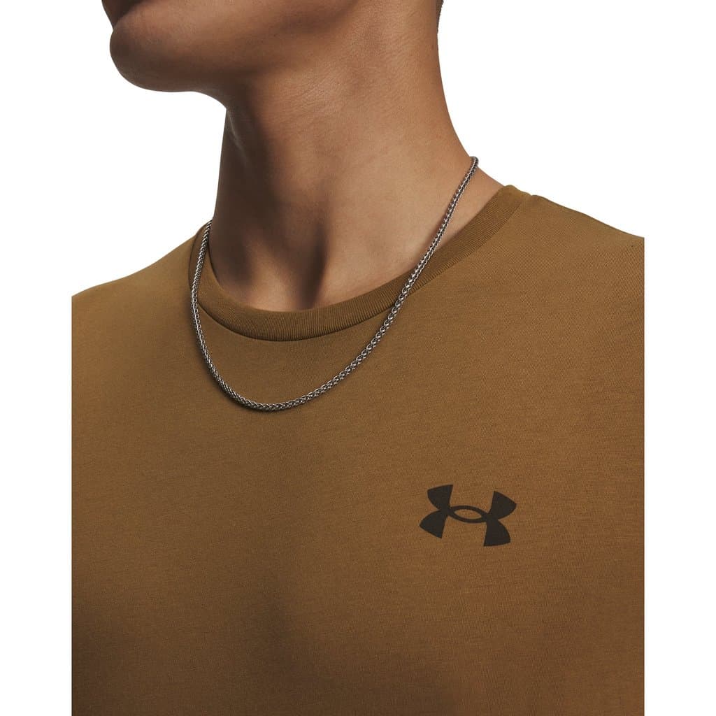 Under Armour เสื้อยืดสำหรับผู้ชาย UA Left Chest Lockup รูปที่ 4