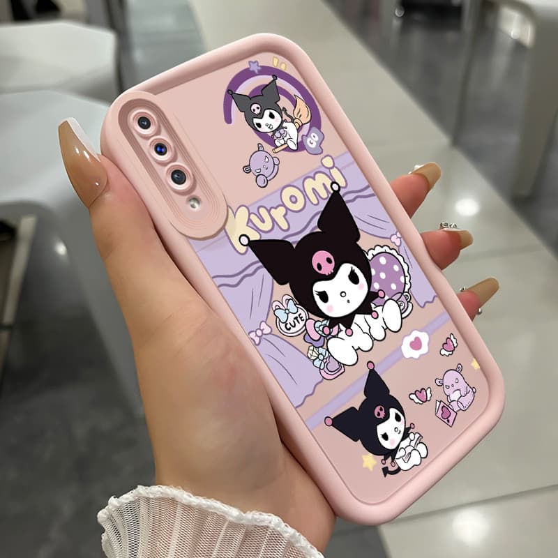 เคสสำหรับ Samsung Galaxy A50 A50s A30s เคสโทรศัพท์กระต่ายสามสีซิลิโคนกันกระแทก รูปที่ 3