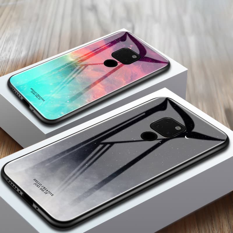 เคสสำหรับ Samsung A6+ 2018 J8 2018 J7 pro J6 Plus 2018 J6 Prime เคสโทรศัพท์ท้องฟ้าสีสันสดใสเปลือกแก้วกันกระแทก รูปที่ 4