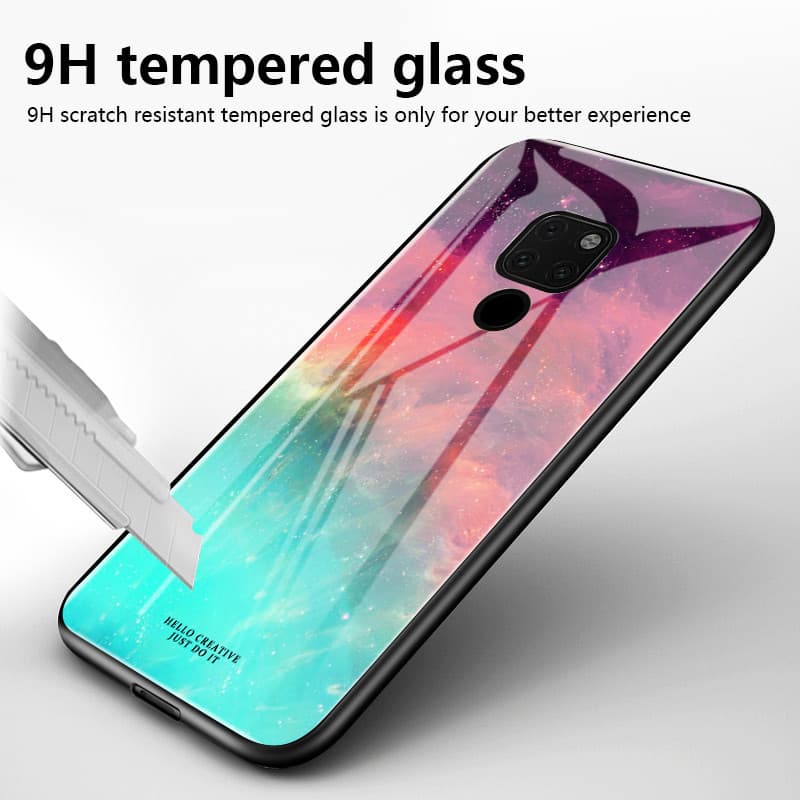 เคสสำหรับ Samsung A6+ 2018 J8 2018 J7 pro J6 Plus 2018 J6 Prime เคสโทรศัพท์ท้องฟ้าสีสันสดใสเปลือกแก้วกันกระแทก รูปที่ 6