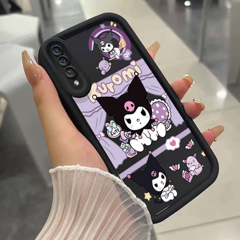 เคสสำหรับ Samsung Galaxy A50 A50s A30s เคสโทรศัพท์กระต่ายสามสีซิลิโคนกันกระแทก รูปที่ 1