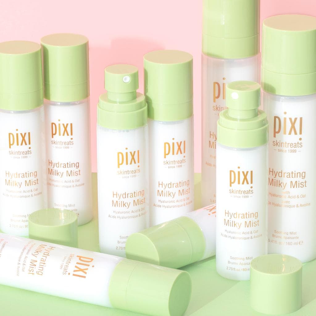 Pixi Hydrating Milky Mist ไฮเดรทติ้ง มิลค์กี้ มิสท์ ไฮยาลูโรนิค แอซิด แอนด์ โอ๊ต รูปที่ 2