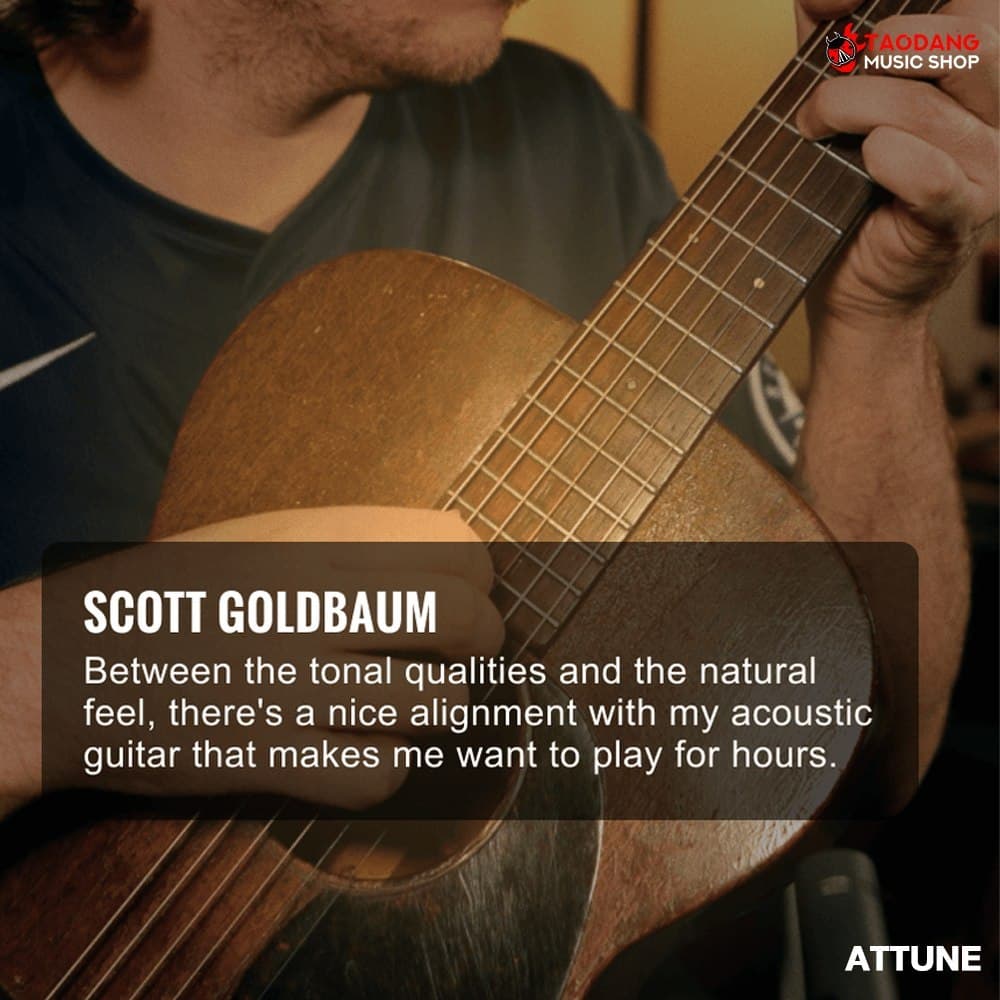 Elixir Attune Phosphor Bronze สายกีต้าร์โปร่งเคลือบ Elixir Acoustic Guitar Strings - เต่าแดง รูปที่ 4