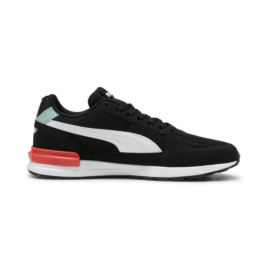 PUMA Basics รองเท้าผ้าใบ Graviton สีดำ - 38073866 รูปที่ 3