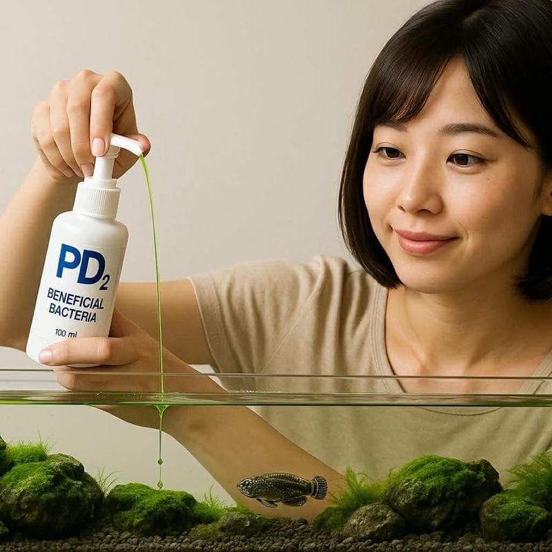 Aqua Genesis + PD2 เร่งสร้างตะไคร่ สาหร่ายไบโอฟิล์ม รักษาสมดุลย์ของระบบน้ำ ชุด 2 ขวด สำหรับระบบน้ำที่สมบูรณ์แบบ รูปที่ 6