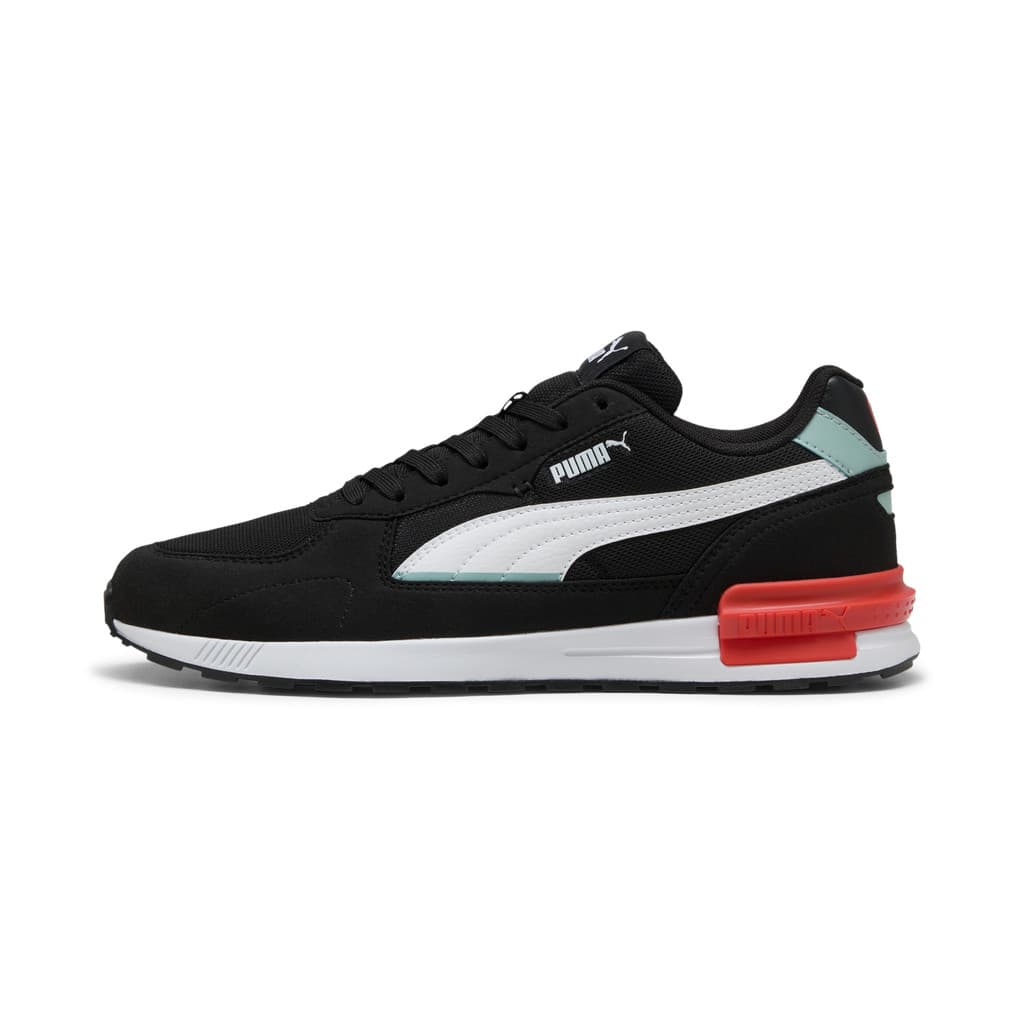 PUMA Basics รองเท้าผ้าใบ Graviton สีดำ - 38073866 รูปที่ 2
