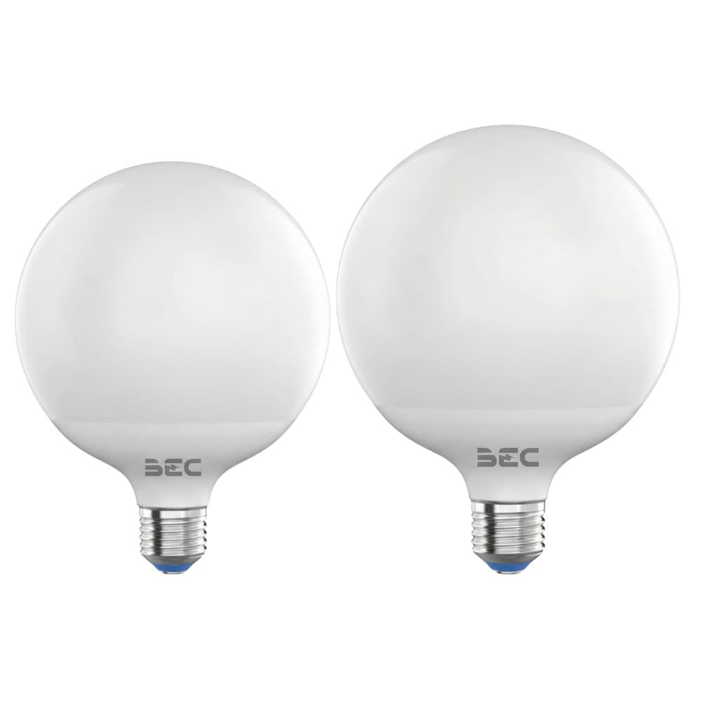 BEC หลอดไฟ Led ขั้วหลอดไฟ E27 12W 20W ทรง G95,G120 แสงขาว แสงเหลือง รุ่น GLOBE รูปที่ 2