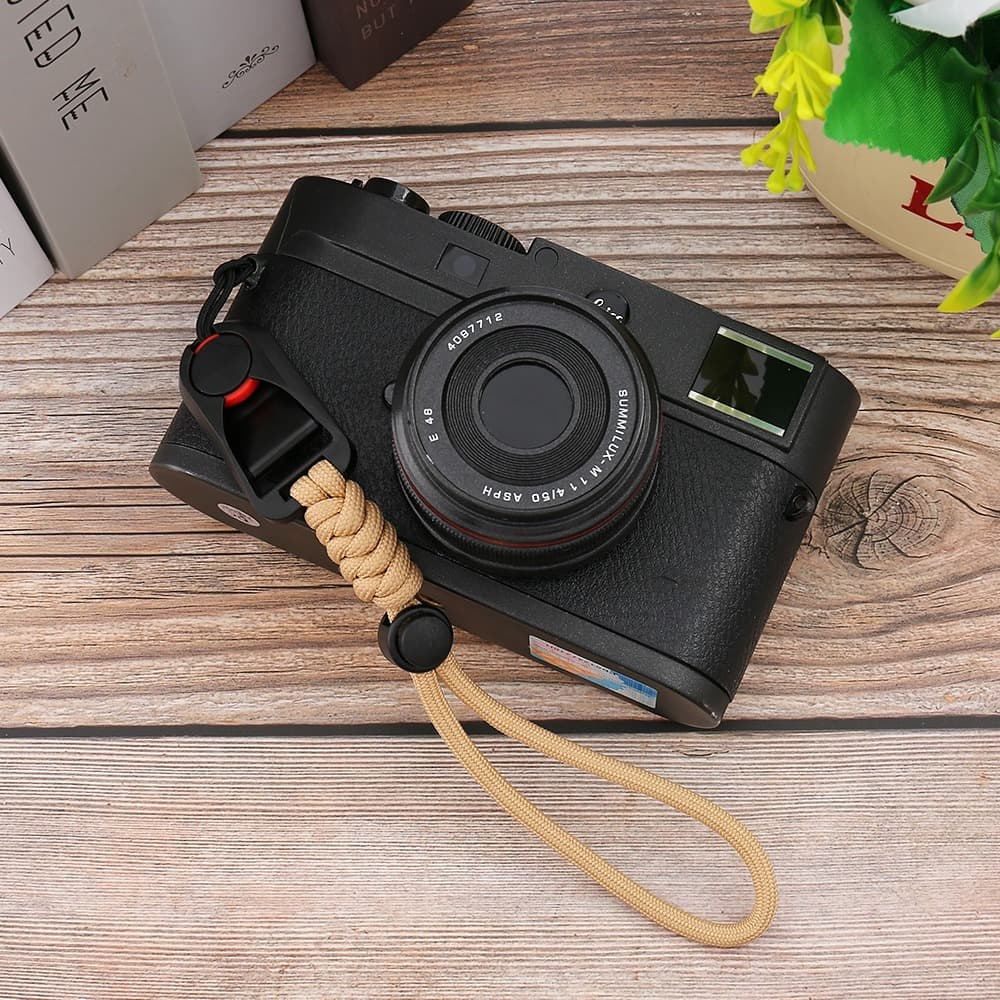 กล้อง CottonRope WristStrap QuickReleaseทอStrap MirrorlessCamera รูปที่ 4
