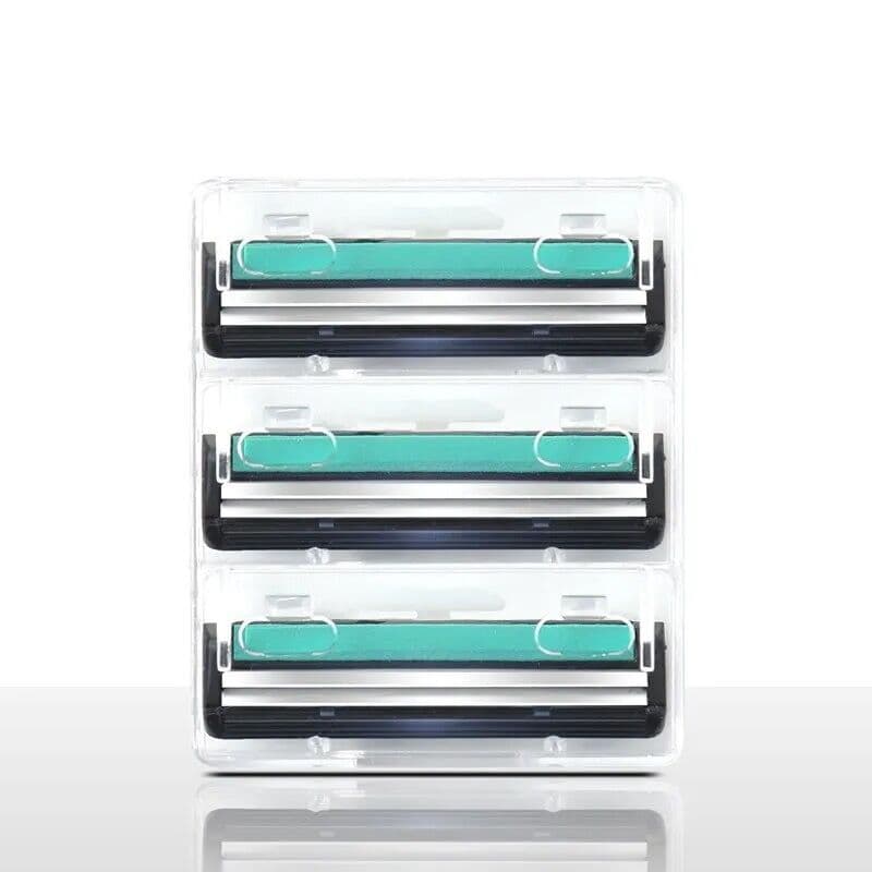 48-Pack Universal Double-Blade Razor Refills | ตลับ 2 ชั้นสําหรับมีดโกนผู้ชาย รูปที่ 4