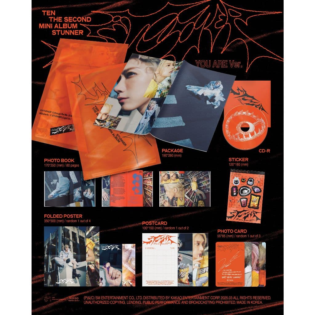 TEN - The 2nd Mini Album 'STUNNER' รูปที่ 2